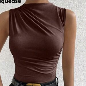 SHEIN Black Belt with Gold Accent